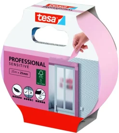 Tesa Professional Sensitive schilderstape roze 38 mm x 25 m