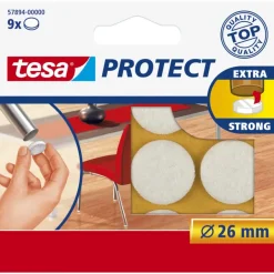 Tesa Protect vilt 26mm wit 9 stuks