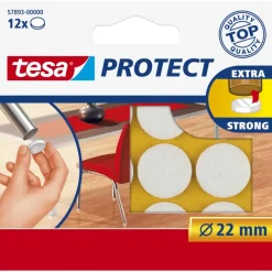 Tesa Protect vilt 22mm wit 12 stuks