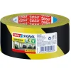 Tesa Signal waarschuwingstape geel met zwart 66 m x 50 mm