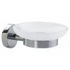 Tesa Smooz zeephouder gesatineerd glas chroom