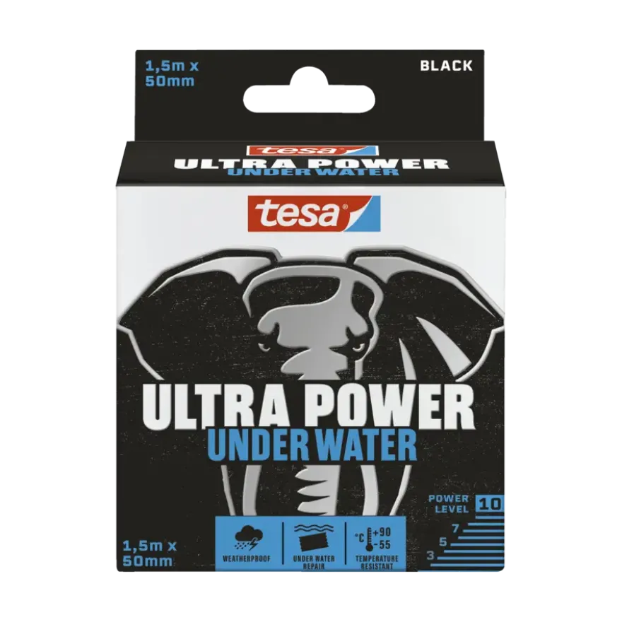 Tesa Ultra Power Under Water reparatietape 1,5 m x 50 mm