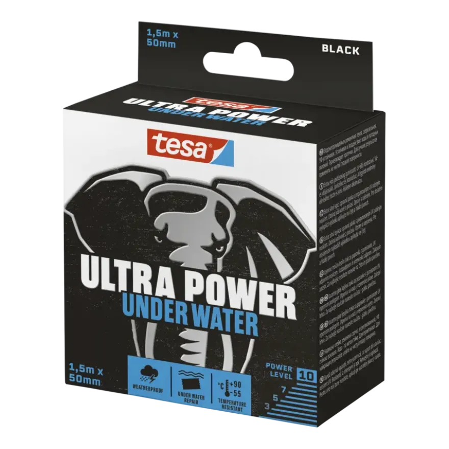 Tesa Ultra Power Under Water reparatietape 1,5 m x 50 mm