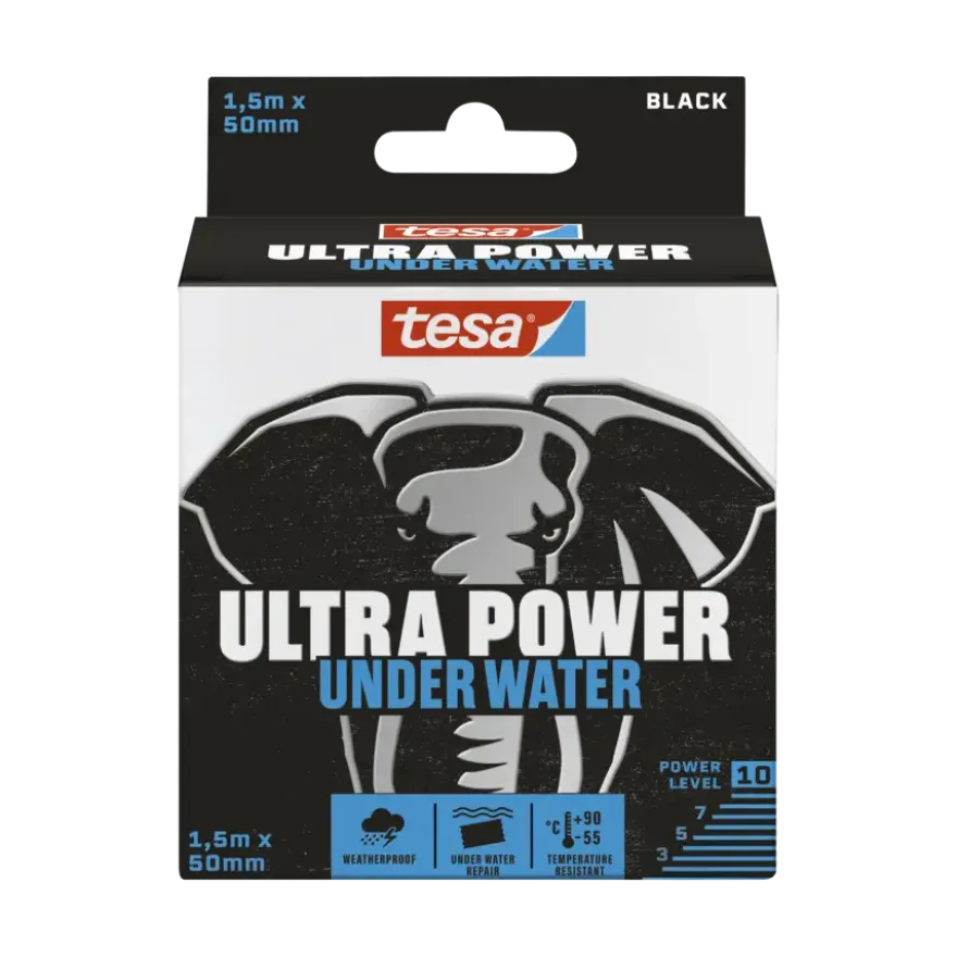 Tesa Ultra Power Under Water reparatietape 1,5 m x 50 mm