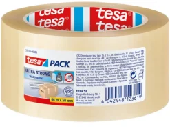 Tesa Ultra Strong verpakkingstape transparant 66 m x 50 mm