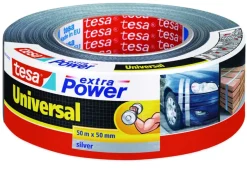 Tesa Universal Extra Power tape zilver 50 m x 50 mm