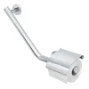 Tiger Boston Comfort en Safety toiletrolhouder met steun links chroom