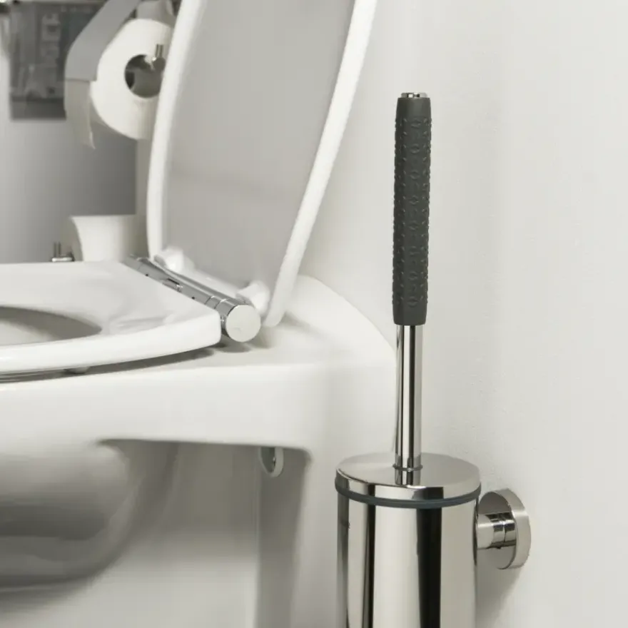 Tiger Boston Comfort en Safety toiletborstel chroom