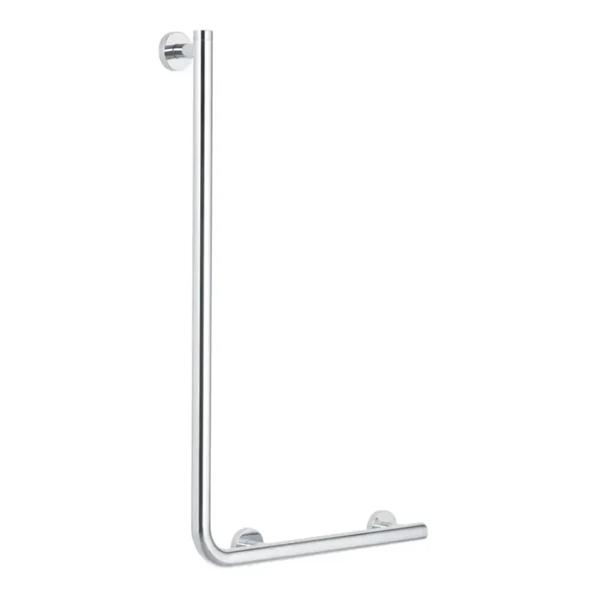 Tiger Boston comfort & safety veiligheidsgreep 90° links glanzend RVS