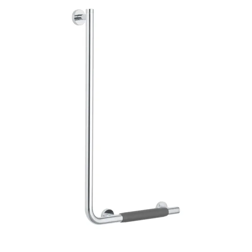 Tiger Boston comfort & safety veiligheidsgreep 90° links glanzend RVS