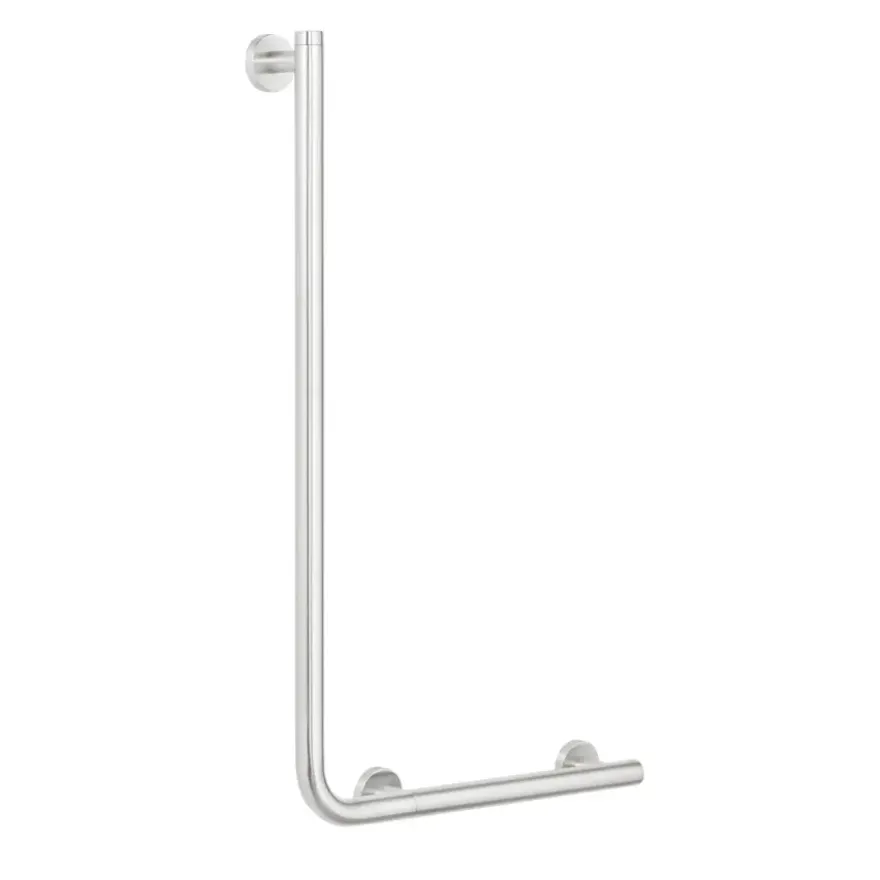 Tiger Boston comfort & safety veiligheidsgreep 90° links geborsteld RVS
