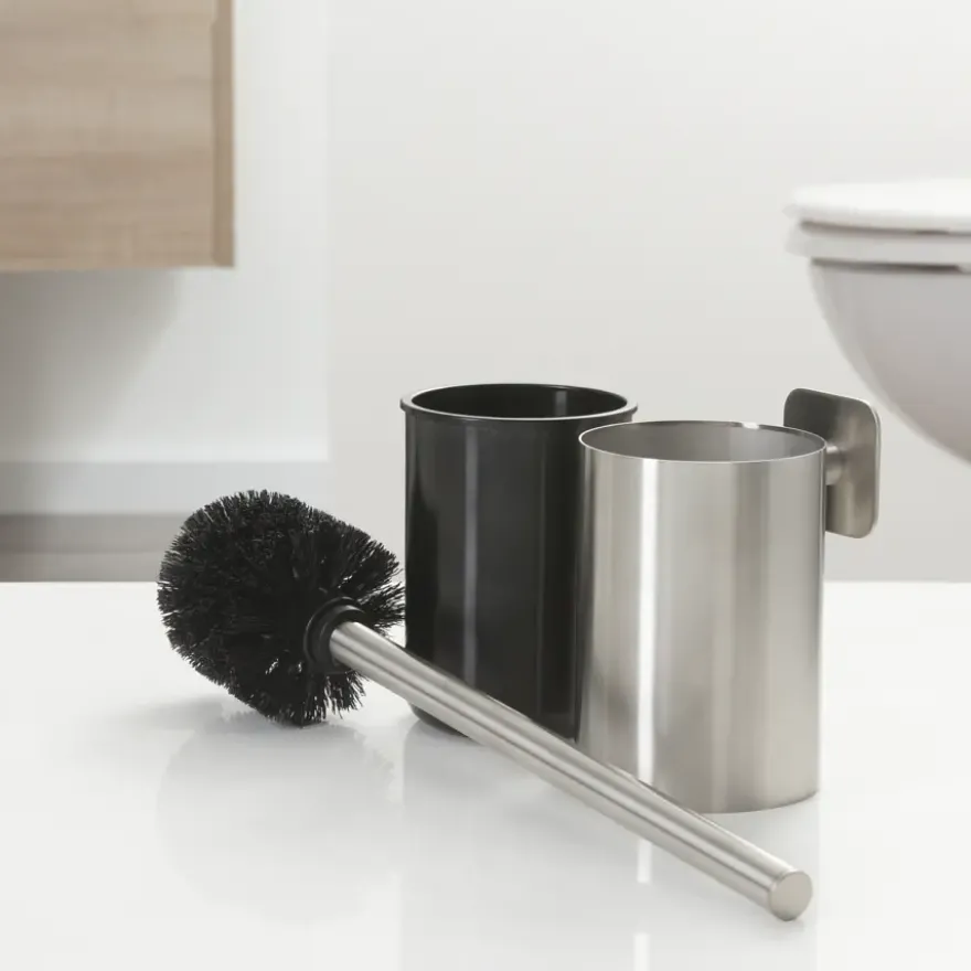 Tiger Colar toiletborstelhouder RVS