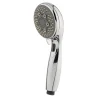 Tiger douchekop Splash Eco Malaga handdouche waterbesparend 5 standen ø 8 cm chroom