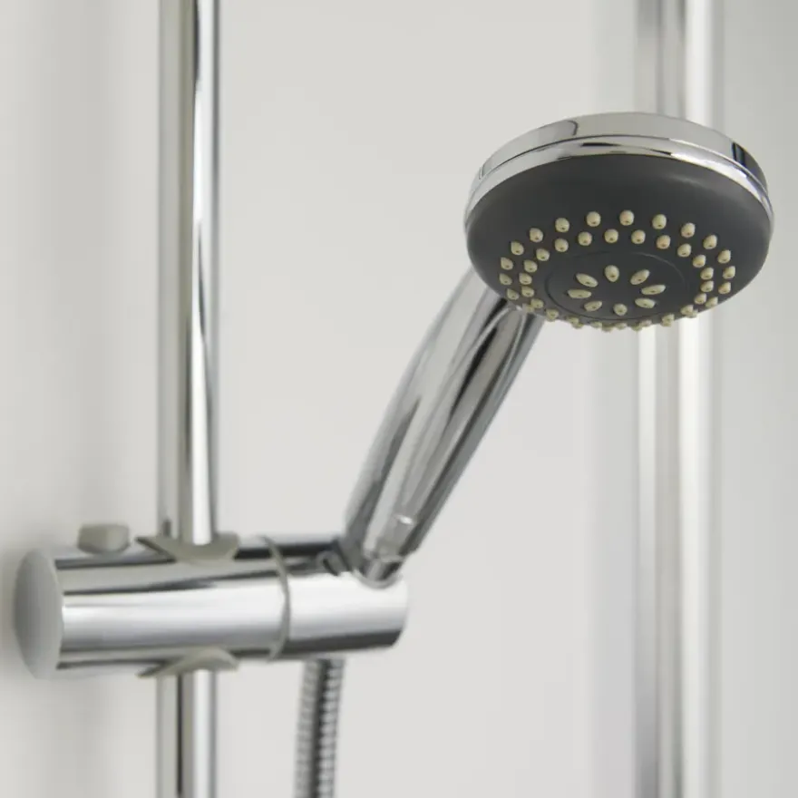 Tiger douchekop Splash Eco Valencia handdouche waterbesparend 3 standen ø 8 cm chroom