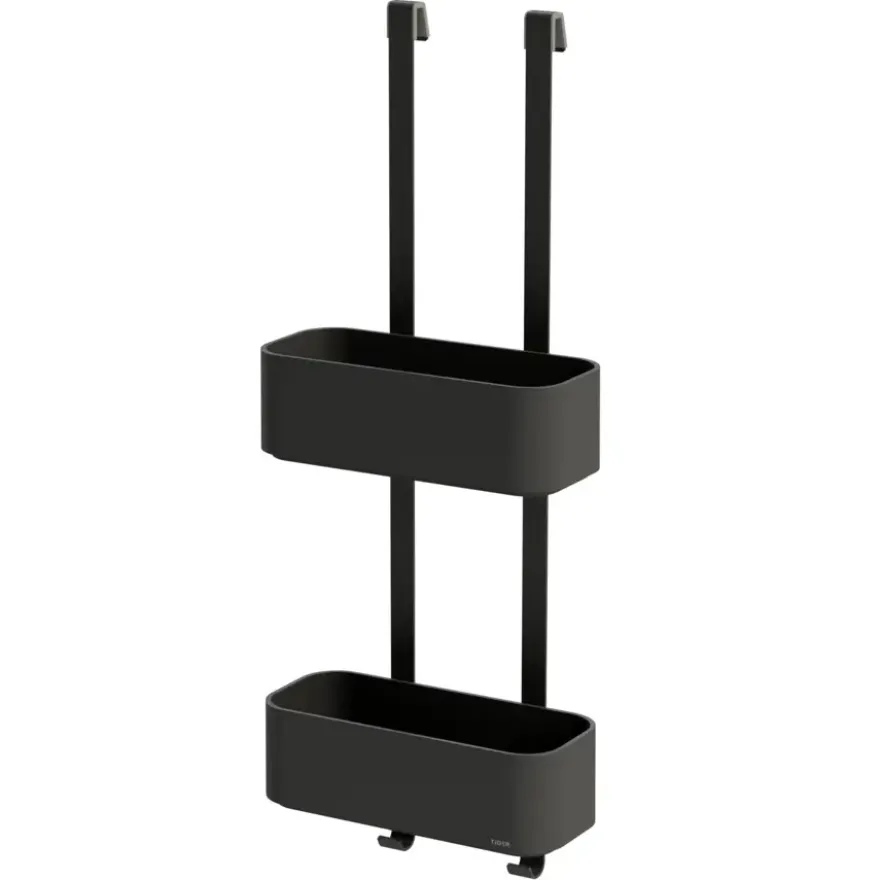 Tiger doucherek ophangbaar 2-store 25cm zwart