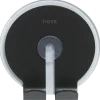 Tiger dubbele zuignap-haak Twin transparant/zwart