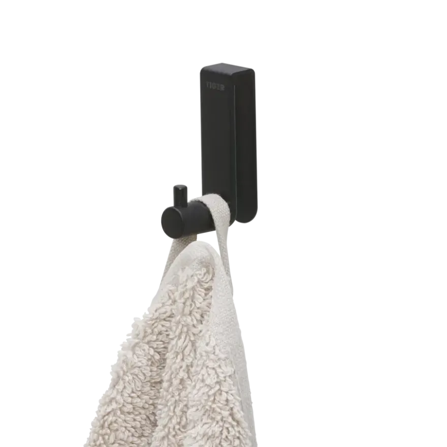 Tiger haak mat zwart voor douchecabine 6–8 mm