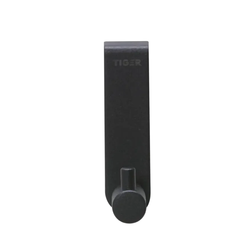 Tiger haak mat zwart voor douchecabine 6–8 mm