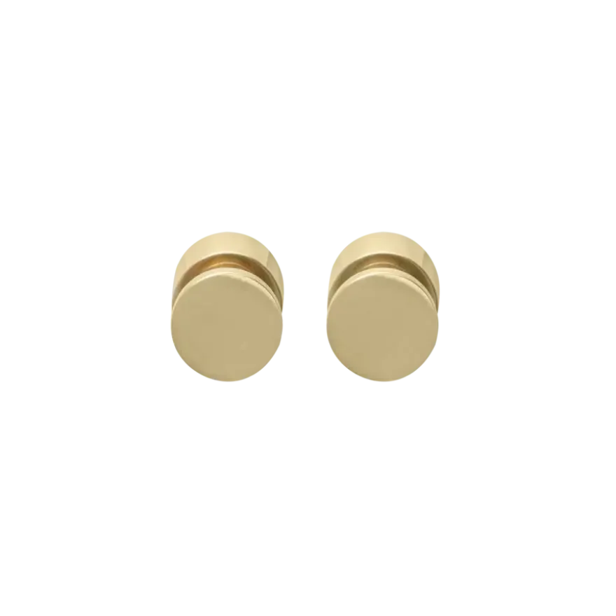 Tiger haken set van 2 Pico geborsteld goud RVS