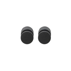 Tiger haken set van 2 Pico mat zwart RVS
