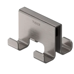 Tiger Handdoekhaak Caddy Dubbel Rvs
