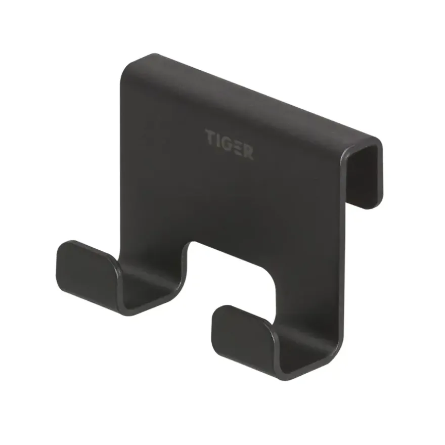 Tiger Handdoekhaak Caddy Zwart
