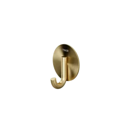 Tiger handdoekhaak geborsteld goud