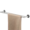 Tiger handdoekrek Cooper dubbel 65,2 cm RVS geborsteld / Zwart