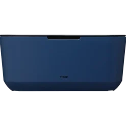 Tiger Opbergbox TESS met deksel blauw/zwart