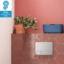 Tiger Opbergbox TESS met deksel blauw/zwart