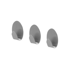 Tiger ophang haak Baseline Square small geborsteld RVS set van 3