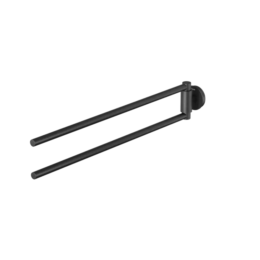 Tiger Orion Handdoekrek 2-armig - Zwart