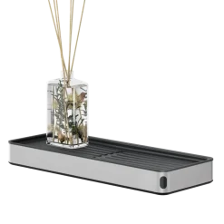 Tiger planchet Cooper 28 cm Zwart / RVS geborsteld