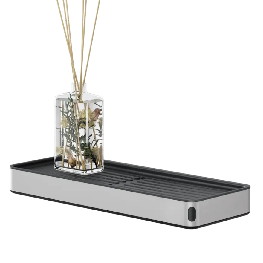 Tiger planchet Cooper 28 cm Zwart / RVS geborsteld