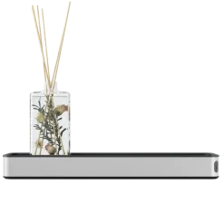 Tiger planchet Cooper 28 cm Zwart / RVS geborsteld