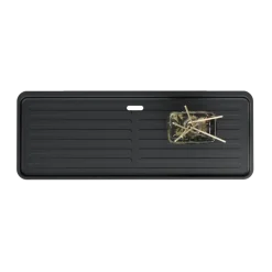 Tiger planchet Cooper 28 cm Zwart / RVS geborsteld