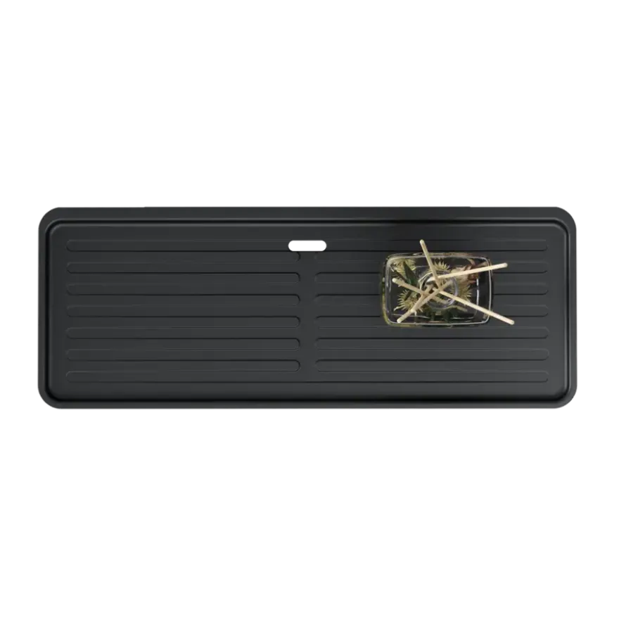 Tiger planchet Cooper 28 cm Zwart / RVS geborsteld