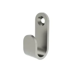 Tiger Simple haak rvs geborsteld - 2 stuks
