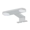 Tiger Spiegelverlichting Yaro Aluminium Mat Chroom 17cm 4000K