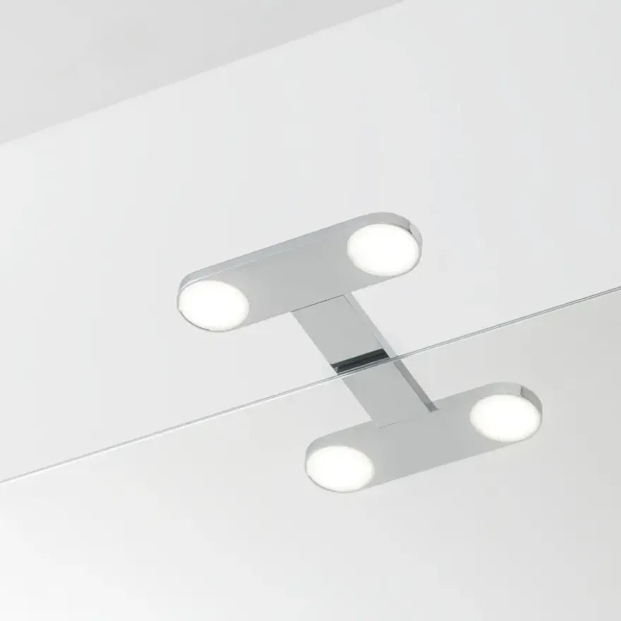 Tiger Spiegelverlichting Yaro Aluminium Chroom 17cm 4000K