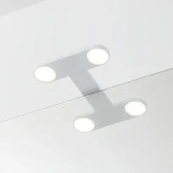 Tiger Spiegelverlichting Yaro Aluminium Wit 17cm 4000K