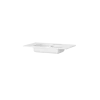 Tiger T-Line Oval inbouwwastafel 81 cm meubel wit
