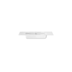 Tiger T-Line Oval inbouwwastafel 81 cm meubel wit