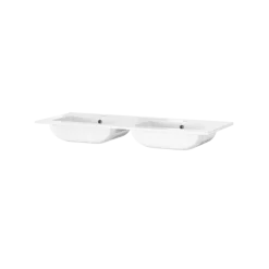 Tiger T-Line Quadro inbouwwastafel 121 cm meubel wit