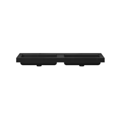 Tiger T-Line Quadro opbouwwastafel 120 cm mat zwart