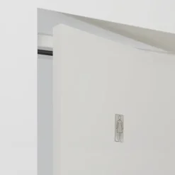 Tiger toilet bordjes man vrouw geborsteld RVS zelfklevend