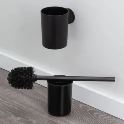 Tiger Toiletborstelhouder Tune Hangend zwart