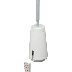 Tiger Toiletborstelhouder TESS met Swoop borstel flexibel wit/ lichtgrijs