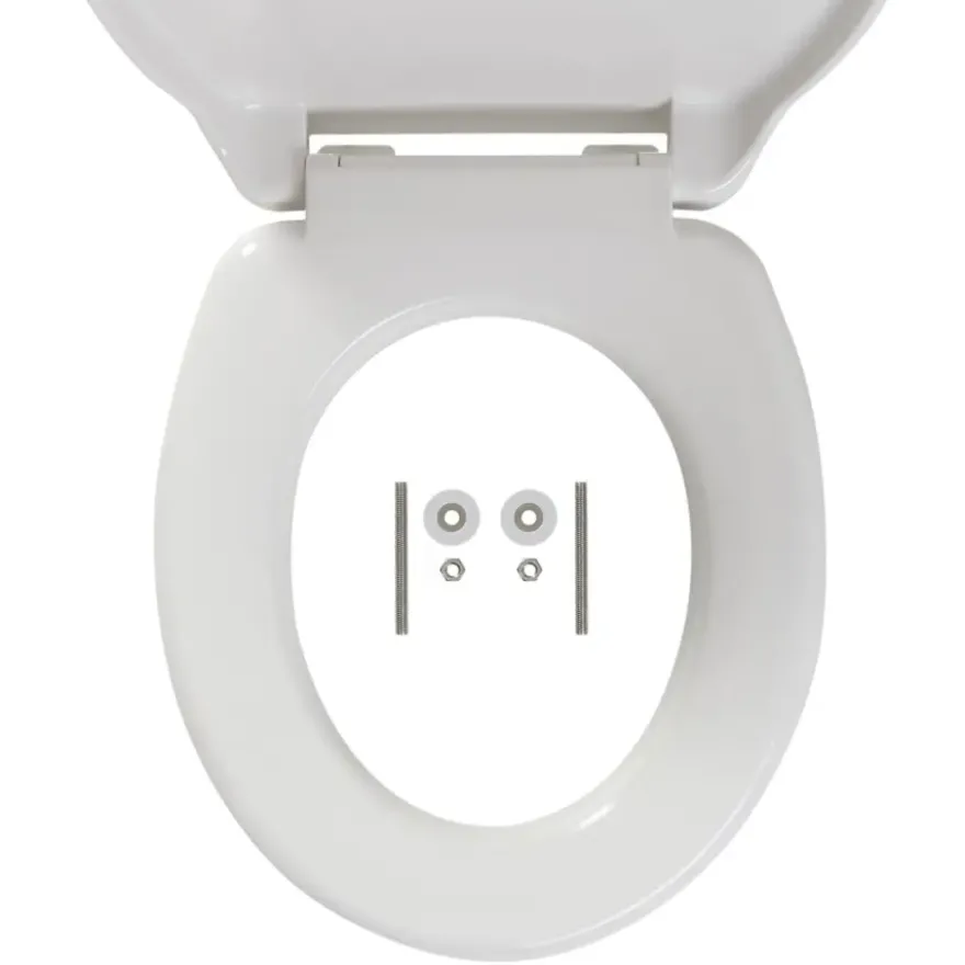 Tiger Toiletbril comfort care wit met deksel verhoogd