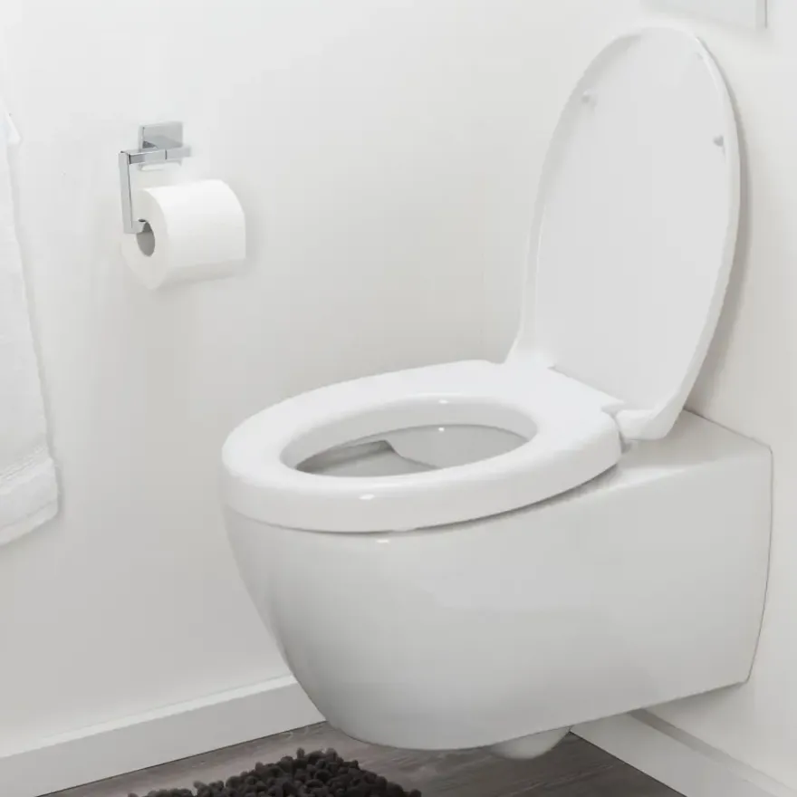 Tiger Toiletbril comfort care wit met deksel verhoogd